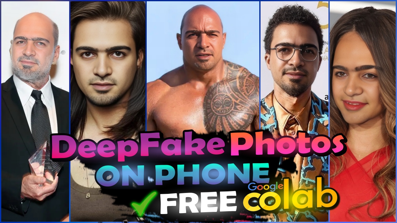 DeepFake Photos and Swap Faces for Free Using Google Colab and Roop – Beginner’s Tutorial