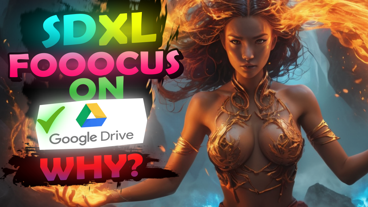 Install Stable Diffusion XL (Fooocus) on Google Drive